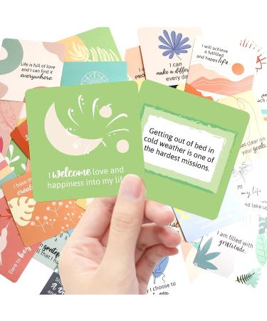 WorldBazaar Women's Positive Affirmation Cards - 52 Thought-Provoking Questions & Daily Inspirational Mindfulness for Meditation - Buy Online on SooperMarket.com