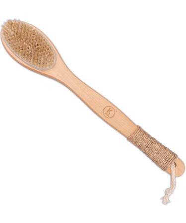 K-Pro Back Brush with Long Handle - Dual-Sided Soft & Hard Bristles for Ultimate Body Care | International Shipping - Buy Online on SooperMarket.com