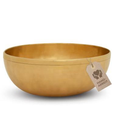 Massage -Expert Tibetan Sound bowl - Large heart shell 22.5 cm 1 275 grams |Pleasantly dark tone for effective sound massage & sound therapy for the upper body area |Professional quality