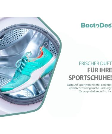 Buy BACTODES BWash Sports Detergent 3x1L - Probiotic Liquid Detergent for Sports Clothing - Effective Against Sweat with Fresh Fragrance - Ideal for Outdoor & Functional Wear - Buy Online on SooperMarket.com