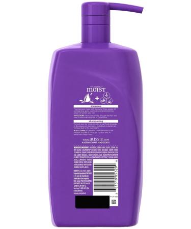 Aussie Moist Shampoo 29.2 oz - Hydrating Hair Care for Soft Silky Locks | International Shipping Available - Buy Online on SooperMarket.com