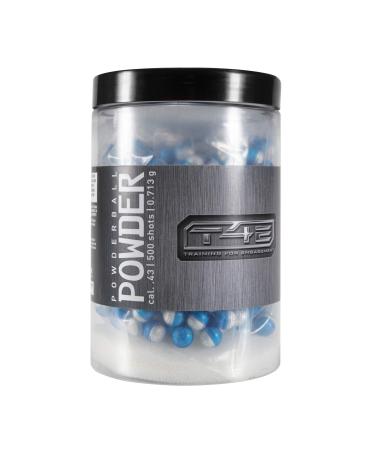 Umarex T4E Premium .43 Caliber Powder Ball Ammo for Paintball Guns, 500 Count, Multi (Powder Ball .43 Caliber)