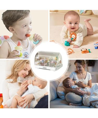 Calakono White Storage Box for Baby Bottles - Efficient Organization for Milk Bottles | International Shipping - Buy Online on SooperMarket.com
