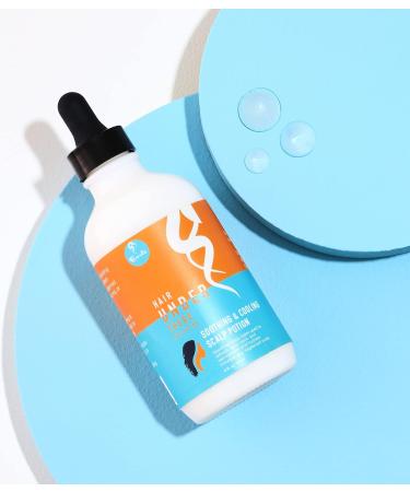 Curls Hair Under There Scalp Potion - Soothing & Cooling Relief for All Hair Types - 4 oz Protective Styling Solution - Buy Online on SooperMarket.com