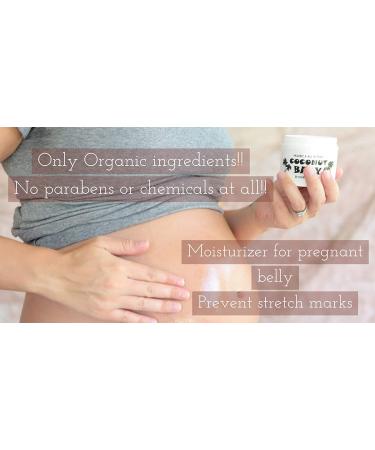 Organic Coconut Baby Oil: Cradle Cap Treatment, Hair Growth, Skin Protection - Eczema, Psoriasis Relief - Massage, Sensitive Skin Care - Diaper Rash, Stretch Marks - with Sunflower & Grape Seed Oils - 4 fl oz - Buy Online on SooperMarket.com