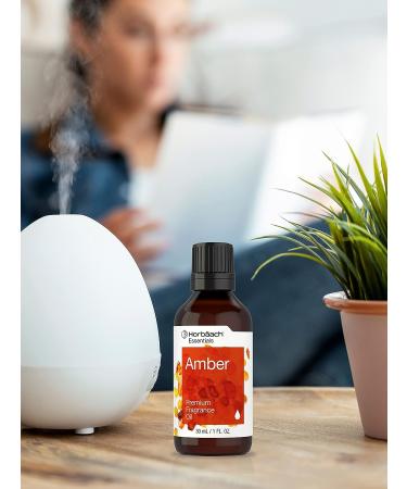 Horbaach Premium Grade Amber Fragrance Oil - 1 fl oz (30ml) - for Diffusers, Candle Making, Soap Making, DIY Projects & More - Buy Online on SooperMarket.com