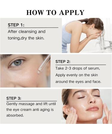 Caffeine Dark Circles Eye Serum Caffeine Serum For Anti Aging Caffeine Face Serum For Reduce Wrinkles Eye Bag Removal Serum Anti Wrinkle Serum Targets Eye Lines & Face Wrinkle 30 ml - Buy Online on SooperMarket.com