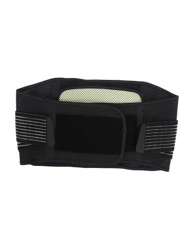 Alomejor Waist Support Belt - Lumbar Brace with Steel Plate & Warm Pad for Ultimate Comfort | International Shipping Available - Buy Online on SooperMarket.com
