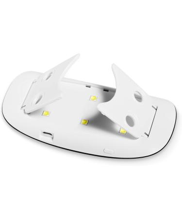 Bluesky LED UV Gel Nail Lamp 6W | Portable Mini Travel Gel Polish Dryer with Timer | USB Cable Included - Buy Online on SooperMarket.com
