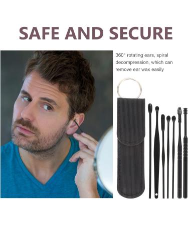 Healeved 7PCS Ear Cleaning Kit - Ear Wax Tool Set for Gentle Ear Cleaning - Buy Online on SooperMarket.com