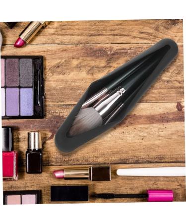 Gogogmee 1set Powder Puff Storage Box Miss Beauty Egg Small Black 20X4.8CM - Buy Online on SooperMarket.com