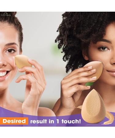 Latex-Free Soft Beauty Blender Sponge for Makeup | Liquid Foundation & Powder Puff | Beauty Products - Buy Online on SooperMarket.com