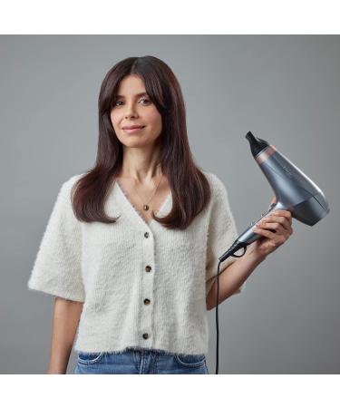 Remington Keratin Protect Ionic Hair Dryer with Keratin & Almond Oil - 2 Concentrators + Diffuser | 2200W AC8008 - Buy Online on SooperMarket.com
