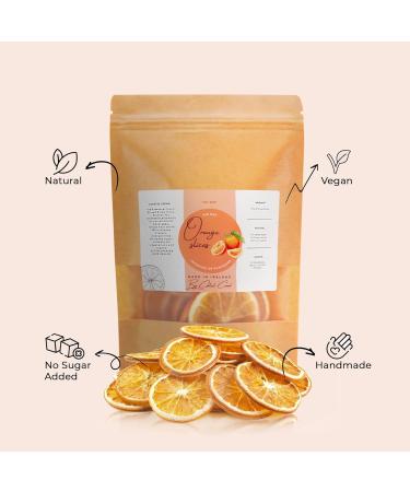 Cocktail Crowd Dried Orange Slices Wheels Cocktail Garnish Orange Slices Nothing Added Dehydrated Gluten & Sugar Free Orange Slices for Drinks Fruits for Drinks Cocktail Gins (35.00 Grams) 35.0 grams - Buy Online on SooperMarket.com