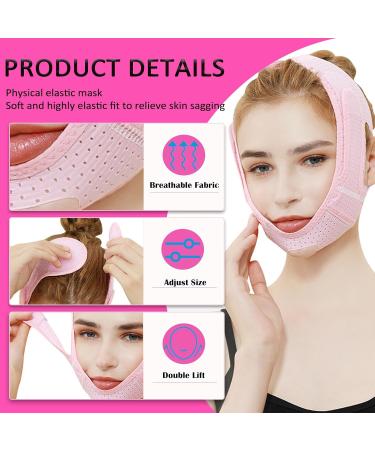 Buy Breathable Adjustable Chin Strap for Women - Skin-Friendly V-Line Mask for Perfect Contours - International Shipping Available - Buy Online on SooperMarket.com
