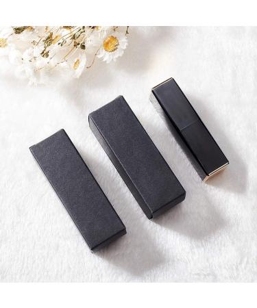 BENECREAT 50 Pack Black Kraft Paper Lipstick Box for Wedding Packaging - 3.5x1x1 Inch (Pack of 50) - Buy Online on SooperMarket.com