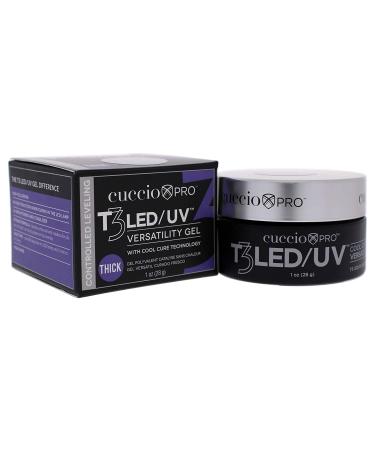Cuccio Pro T3 LED/UV Cool Cure Versatility Gel - Opaque Welsh Rose 1oz - Strong Adhesion, Controlled Levelling, Flexible & Fast cure - Buy Online on SooperMarket.com