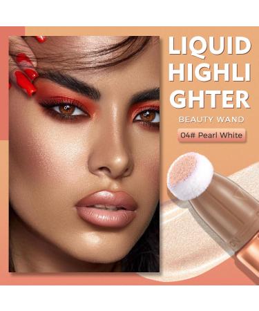 Ofanyia 3pcs Blush Contour Magic Wand | Liquid Glitter Highlighter Stick & Cushion Applicator | Cruelty-Free Shimmer for Face & Cheekbone Glow - Buy Online on SooperMarket.com