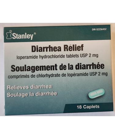 Stanley Anti-diarrheal Loperamide 2mg 18 Count