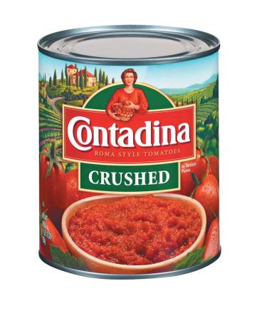 Contadina Roma Style Crushed Tomatoes 28 oz (Pack of 6)