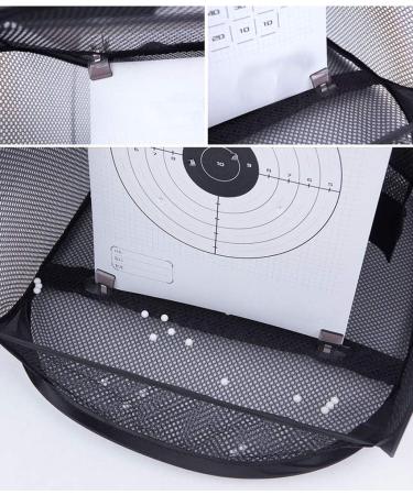 Reusable Airsoft Target with Trap Net Catcher - Ideal for BB & Pellet Gun Training - Buy Online on SooperMarket.com