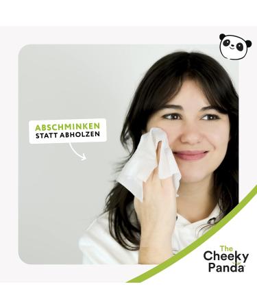 The Cheeky Panda Face Towels - Hypoallergenic Eco-Friendly Makeup Remover | Fragrance-Free Super Soft & Sustainable | Pack of 25 (2 Pack) - Buy Online on SooperMarket.com