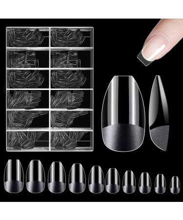 240 pieces of fake nails short nail tips 12 sizes half-matted manicure artificial nail tip nails tips for nail art diy short circuit short circuit-240pcs