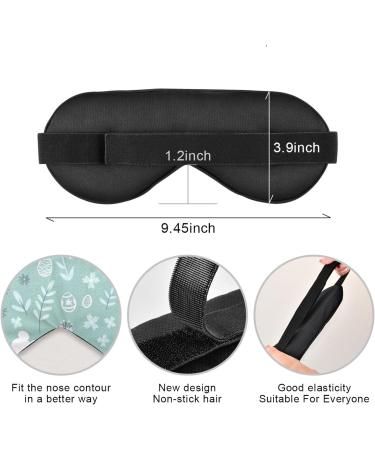 Haskirky Light Blocking Eye Mask for Deep Sleep - Breathable & Adjustable for Men and Women - Ideal for Travel, Yoga, Meditation - Cute Rabbit Design - Buy Online on SooperMarket.com