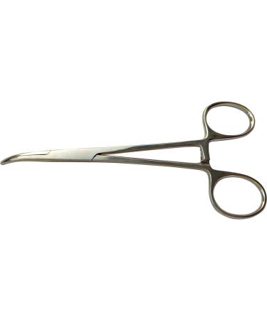12cm CSF Curved Stainless Steel Pet Groomers Scissor Style Pet Ear Locking Forceps Aka Hemostatic Tweezers Good Strong Animal Care Dog/Cat Groomers Tool Sandbros - Buy Online on SooperMarket.com