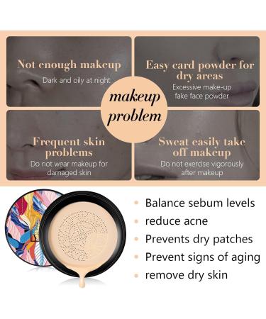 Mushroom Head Air Cushion CC Cream | Moisturizing Concealer Foundation | Long Lasting Brighten Makeup Base | Even Skin Tone | For All Skin Types | Natural Shade - Buy Online on SooperMarket.com