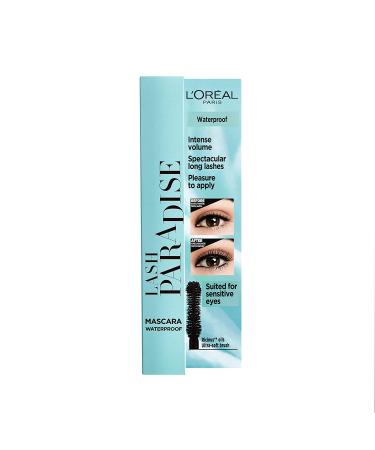L'Oreal Paris Paradise Waterproof Black Mascara - Long-Lasting Volume and Definition - Buy Online on SooperMarket.com