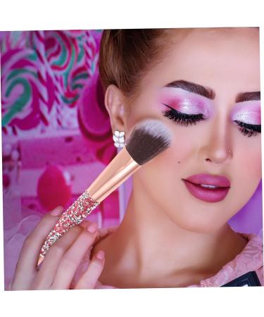 WOFASHPURET 1set Diamond Makeup Brush Women Makeup Supplies Bronzer Powder Makeup Powder Brush Face Blush Brush Portable Makeup Brush Blush Concealer Brush Plastic Miss Handheld Rhinestones - Buy Online on SooperMarket.com