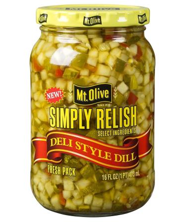 Mt. Olive Simply Relish Deli Style Dill 16 fl (Pack of 2)
