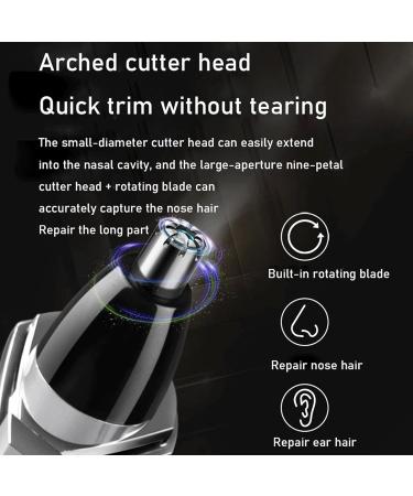 Buy TEMKIN Nose Hair Trimmer | Powerful Beard & Eyebrow Hair Removal | International Shipping Available - Buy Online on SooperMarket.com