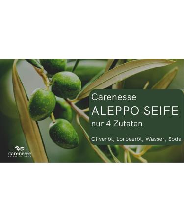 Best Soap "Aleppo" Olive Oil Soap with 45% Oliveoil & 55% Laurel Oil 200 g - for skin hair body and face vegan natural soap - Buy Online on SooperMarket.com