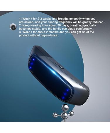 Reusable Electric Anti Snoring Device | Stop Snoring with Vibration Pulse | Improve Sleep Quality | Effective Solution for Snoring | Wearable and Comfortable - Buy Online on SooperMarket.com