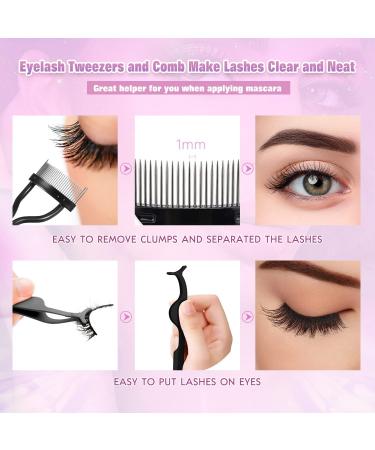 Moduskye 7-in-1 Eyelash Curler Set with 4 Replacement Pads - Long-Lasting Natural Lashes - Buy Online on SooperMarket.com