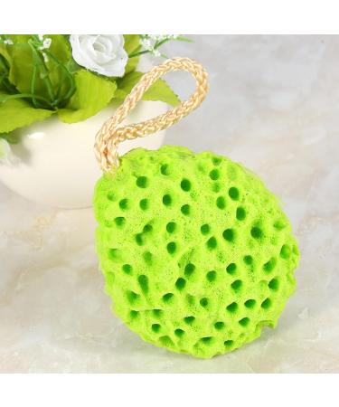 Bath Shower Sponge Bath Mesh Pouf Shower Ball Body Cleansing Scrubber Exfoliating Bath Sponge Bath Ball for Women and Men 4 Colors Optional(Green) - Buy Online on SooperMarket.com