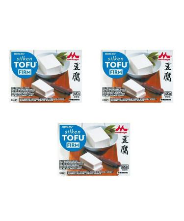 Pamai Pai three-pack: 3 x 349g Silken Tofu Firm soapy tofu for vegan vegetarian cuisine