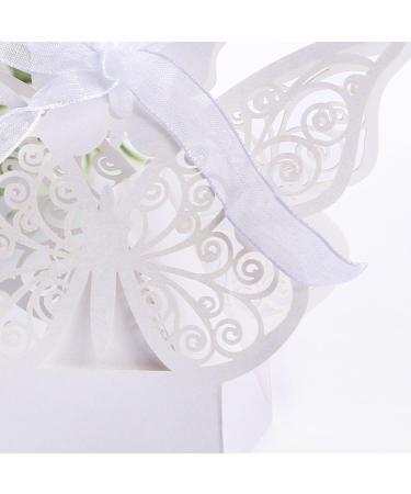 Lodokdre Pack of 20 Sweets Sweets Box Large Butterfly for Wedding Christening - Buy Online on SooperMarket.com