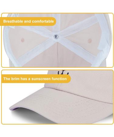 Livacasa Kids Adjustable Sun Protection Cap - Embroidered Snapback for Boys & Girls (C-Khaki 49-57cm) - Buy Online on SooperMarket.com