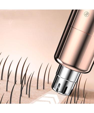 Mini Nose Hair Trimmer | Portable Rechargeable Face Hair Remover for Men & Women | Efficient Nose Cleaning Device with Brush - Buy Online on SooperMarket.com