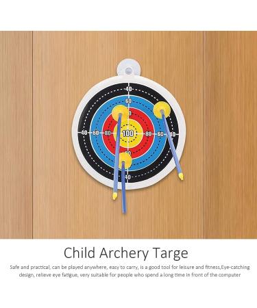 Indoor Suction Cup Archery Target Set for Kids - Toy Bow and Arrow Practice - Buy Online on SooperMarket.com