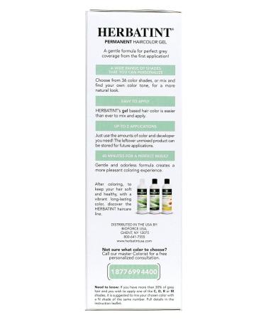 Herbatint HR Color 2N Brown - Natural Herbal Hair Dye for Rich Lasting Color | International Shipping Available - Buy Online on SooperMarket.com
