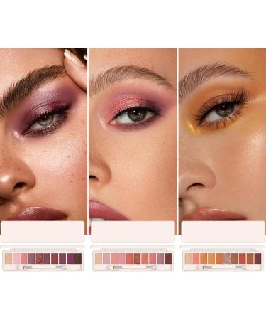 3Pcs Eye Shadow Glazed Eyeshadow Plate 10 Colors Eye Shadow Plate Makeup PalettesMakeup - Buy Online on SooperMarket.com