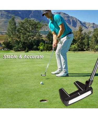 MAZEL Tour GS Men's Golf Putter - Right Handed w/ Head Cover, Black Upgraded - Buy Online on SooperMarket.com