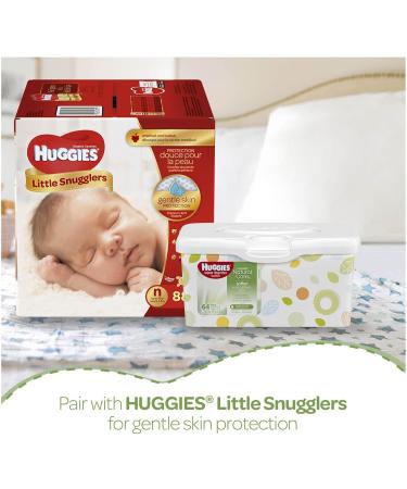 Baby Wipes Huggies Aloe & Vitamin E UNSCENTED 3 Flip-Top Packs 168 Count Unscented 168 count (Pack of 1) - Buy Online on SooperMarket.com
