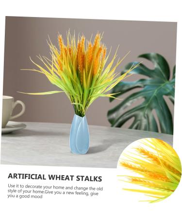 Cabilock 4pcs Simulated Ears of Wheat Decor Fake Wheat Ears Wheat Bouquets Artificial Wheat Ears Simulation Wheat Grasses Artificial Flowers Household Plant Plastic - Buy Online on SooperMarket.com