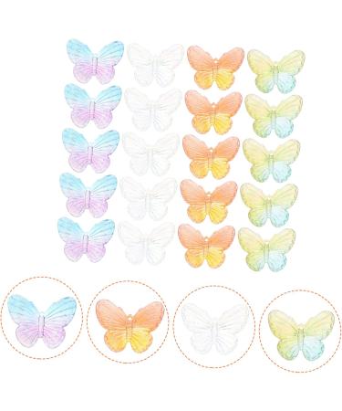 Anneome 20pcs Hairpin Diy Accessories Key Fob Butterfly Charms Diy Butterflies Accessories Phone Case - Buy Online on SooperMarket.com