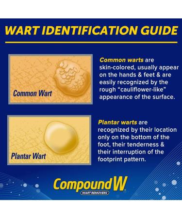 Compound W Wart Remover Maximum Stength One Step Invisible Pads - 14 Count - Salicylic Acid Wart Remover For Treatment & Common/Plantar Wart Removal One Step Invisible Pads Pads - Buy Online on SooperMarket.com